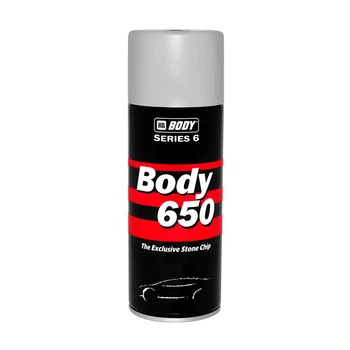 Антигравий аэрозольный HB Body Spray 650 Серый 400 мл
