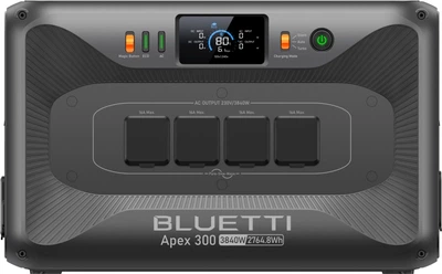 Зарядна станція Bluetti Apex 300 / 3840 Вт / 2764.8 Вт⋅год / LiFePO4 (APEX300/noVAT)