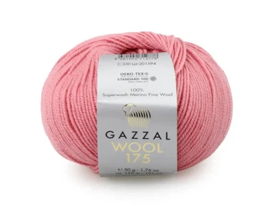 Пряжа Gazzal Wool 175 330