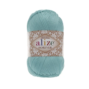 Пряжа Alize Forever Chrochet 376 Cyan