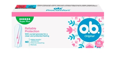 Тампони жіночі гігієнічні o.b. Original Super plus 16 шт. (3574661350196)