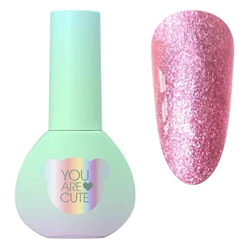 Гель-лак YOU ARE CUTE Color 109 фуксия светоотражающий, 5 мл