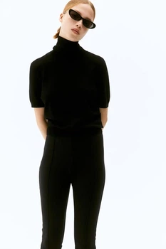 Жіноча водолазка H&M 210896-4 M(170/96) чорний (2108960004)