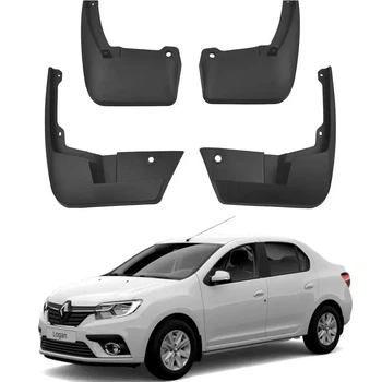 Брызговики Renault/Dacia Logan 2 Седан 2013-2021, (4шт.)