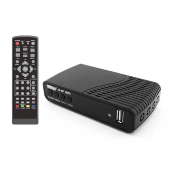DVB-T2 тюнер з підтримкою Wi-Fi (USB), цифрова приставка до телевізора з пультом і функцією запису Operasky (OPSO7)