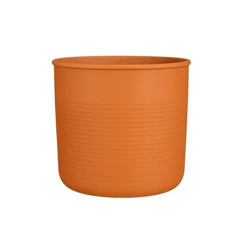 Кашпо Edelman Momo cylinder Mica Decorations круглий 32 см теракотовий