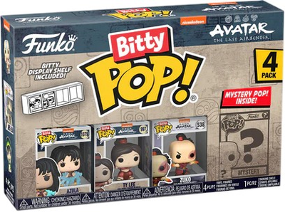 Набір фігурок-сюрприз Funko Bitty POP Avatar The Last Airbender Azula 2.2 см 4 шт (889698730570)