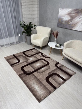 Килим з низьким ворсом Espresso 1.2х1.8 м. Бежевий 02574D