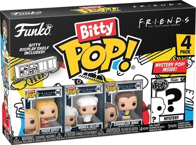 Набір фігурок-сюрприз Funko Bitty POP Friends Фібі 4 шт (0889698730518)