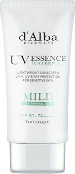 Крем сонцезахисний для чутливої шкіри Waterfull Mild Sunscreen SPF 50+ d'Alba, 50 мл