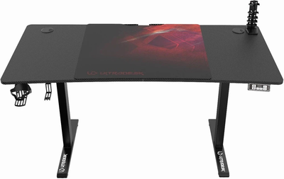 Biurko gamingowe ULTRADESK Level V2 Red (UDESK-LVA-RD)
