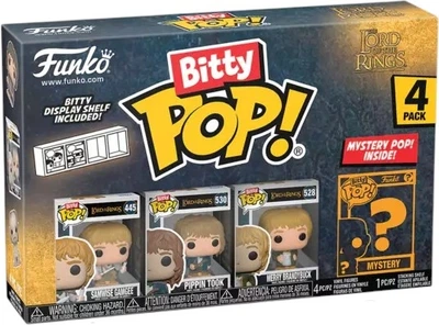 Zestaw figurek Funko Bitty Pop Lord of the Rings Samwise 4 szt (0889698754583)