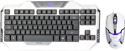 Zestaw przewodowy E-blue Auroza White (EKM811WHUS-IU)