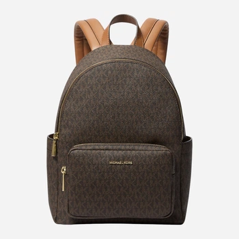 Plecak damski 9L A4 Michael Kors Tanner Md Backpack 30T5GTNB2B 252 Ciemnobrązowy (800070349101)
