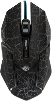 Mysz E-Blue Auroza Gaming USB Black (EMS639BKCA-IU)