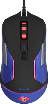 Mysz E-Blue Auroza Gaming V2 e-Box USB Black/Blue (EMS668BKAA-IU)