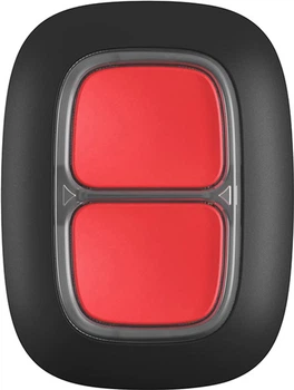 Беспроводная экстренная кнопка Ajax DoubleButton Black