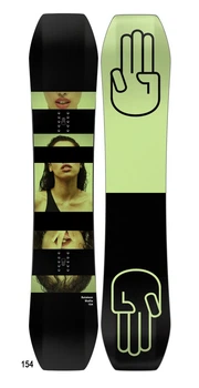 Сноуборд Bataleon WALLIE 154 Black/green (10.18.WALL)