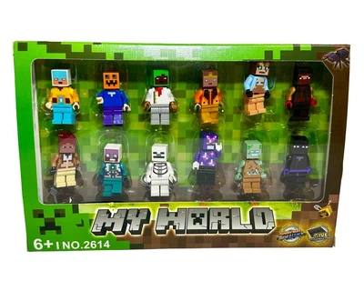 Набор игровых фигурок персонажи My World 12 шт. с оружием (2614/2)