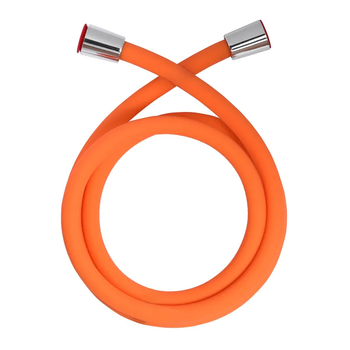 Шланг для душа Zerix F12 Orange 150 см силиконовый ZX3000