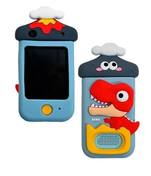 Детская игрушка Смартфон Kidsphone, сенсорный экран, поворотная камера, фото, видео, игры, SD карта, 9×4.5×13.5 см (X 19 D)