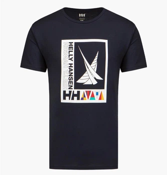 Футболка чоловіча Helly Hansen Shoreline T-Shirt 2.0 XL Темно-синій 34222-598