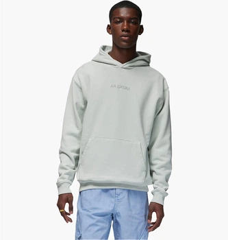 Бомбер чоловічий Jordan Air Wordmark Fleece Hoodie 2XL Зелений FJ1966-034