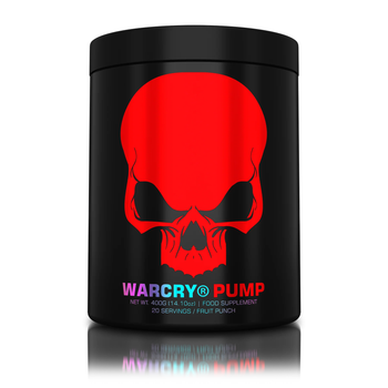 Передтрен Genius Nutrition Warcry Pump, 400 г., Фруктовий пунш