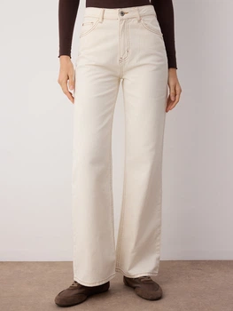 Джинси Regular Fit жіночі Trendyol TWOAW24JE00274 40 Ecru (8683049213918)