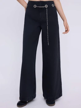 Джинсы Baggy женские Trendyol TWOAW26JE00040 36 Black (8684737562066)