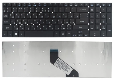 Клавиатура V121702AS2 V121730AS4 Acer черная без рамки Прямой Enter Original PRC (MP-10K33SU-920W)