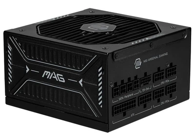 Блок живлення MSI MAG A1000GLS 1000W ATX 3.1 80+ Gold (MAG A1000GLS PCIE5) Black