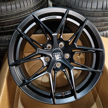 Диски На Авто R17 5x112 Audi A4 A6 Q5 Skoda Octavia Superb VW Passat Jetta Tiguan Golf CC Seat Mercedes Р17 NEW Matt Black