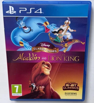 Диск для PlayStation 4 - Disney Classic Games Collection Aladdin & The Lion King, английская версия, Б/У