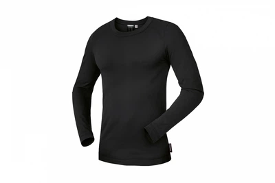 Термо-реглан хлопковый трикотажный для мужчины Parkside LYCRA® 484667 M Черный