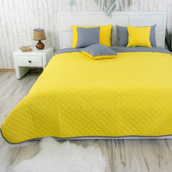 Покривало Руно 220х240 Yellow Grey (330.52У_Yellow Grey)