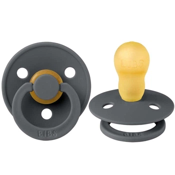 Пустушка BIBS 18+ m Latex Round - Iron