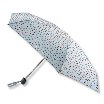 Женский мини (карманный) зонт Fulton Tiny-2 L501 Ditsy Leopard (Леопард)