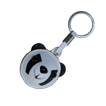 Брелок шкіряний Tony Perotti Happy key PANDA 140