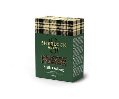 Чай улун с молочным вкусом Milk Oolong ТМ Sherlock Secrets 100 g