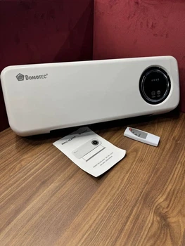 Настенный обогреватель Domotec 2000Вт с пультом и сушилкой