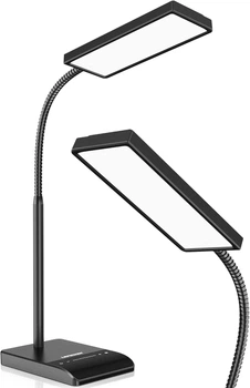 Настільна світлодіодна лампа гнучка LEPOWER Desk Lamp 800LM LED Black