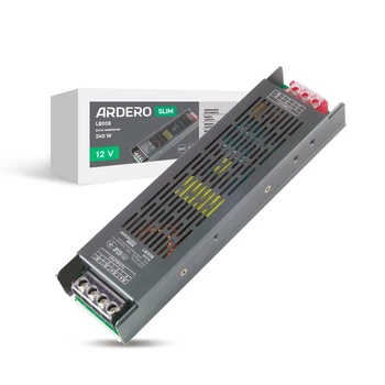 Блок живлення для LED стрічки Ardero LB008 12В 240Вт (8463)
