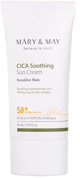 Krem przeciwsłoneczny Mary&May Cica Soothing SPF50+ PA++++ 50 ml (8809670681609)