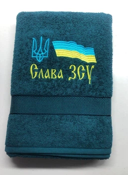 Рушник баний 70х140 "Слава ЗСУ" 400 г/м2