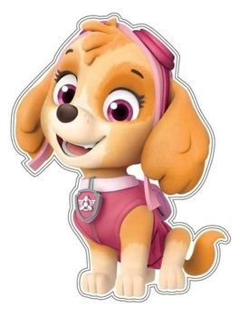 Наклейка Nickelodeon Paw Patrol Скай для декору кімнати (5901885736600)