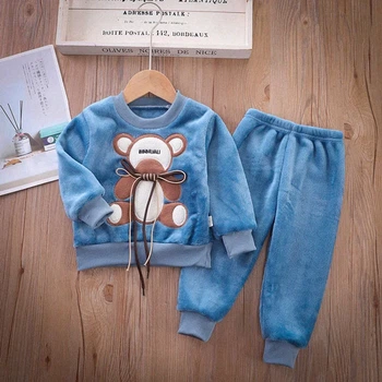 Дитячий костюм "Bear Whiskers" Блакитний 110–116 см