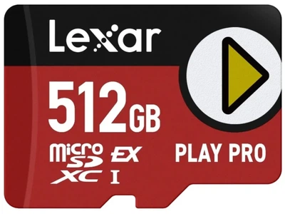 Карта пам'яті Lexar 512 GB microSDXC PLAY PRO Express (LMSXPS0512G-BNNNG)