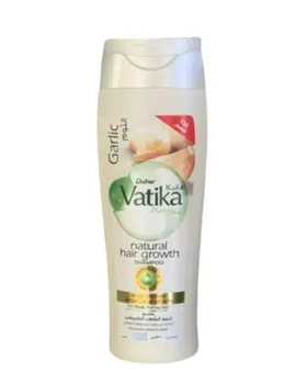 Чесночный шампунь для ломких волос укрепляющий Dabur Vatika Garlic Shampoo 180 мл