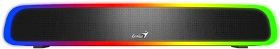 Акустична система Genius USB SoundBar 200BT, 4W, Bluetooth, RGB Чорна (31730045400)